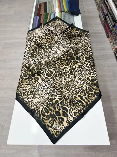 Orjinal leopar soft eşarp