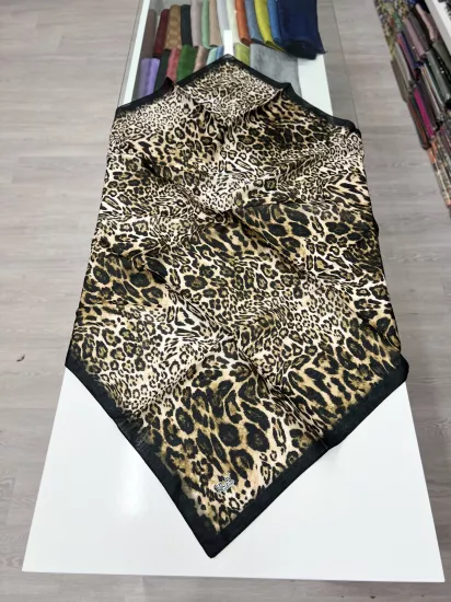 Orjinal leopar soft eşarp