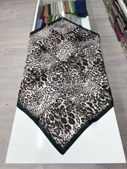 Orjinal leopar soft eşarp