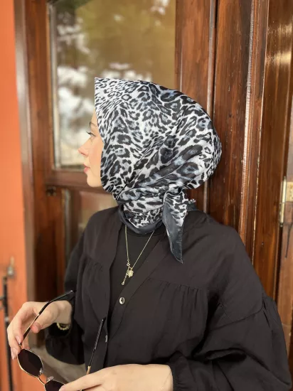 Orjinal leopar soft eşarp