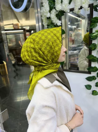 Kazayağı cotton eşarp 