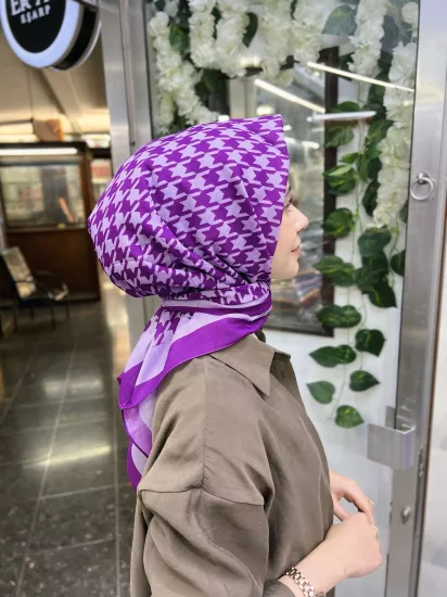 Kazayağı cotton eşarp 