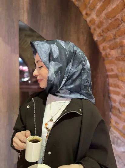 Melis desen soft eşarp
