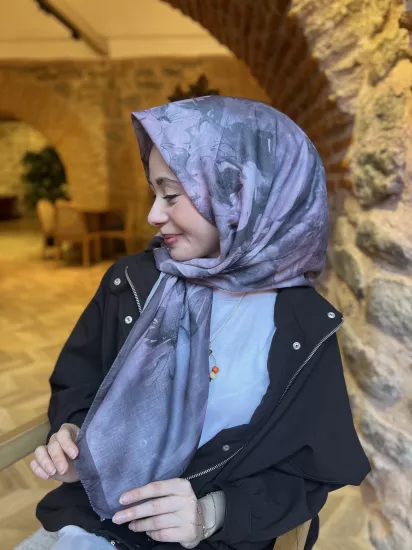 Melis desen soft eşarp
