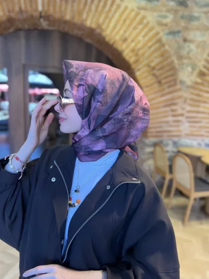 Melis desen soft eşarp