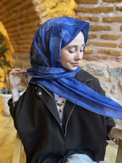 Melis desen soft eşarp