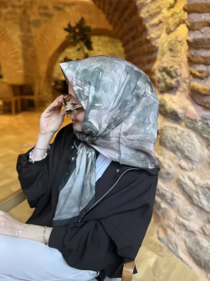 Melis desen soft eşarp