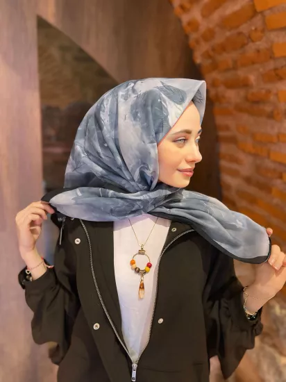Melis desen soft eşarp