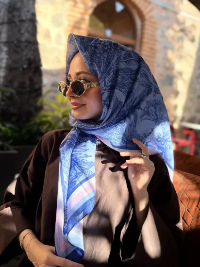Mila desen soft eşarp