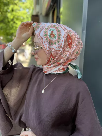 Etnik desen soft eşarp