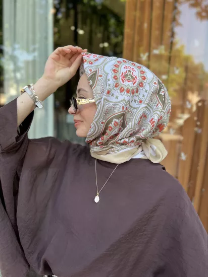 Etnik desen soft eşarp