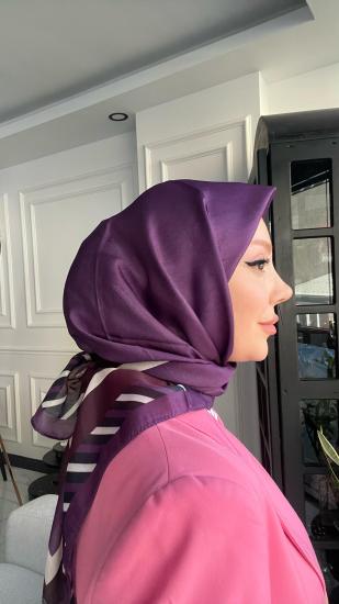 ÇİZGİ ÇERÇEVE SOFT EŞARP