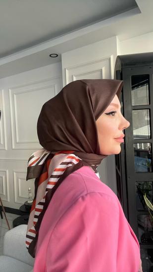 ÇİZGİ ÇERÇEVE SOFT EŞARP