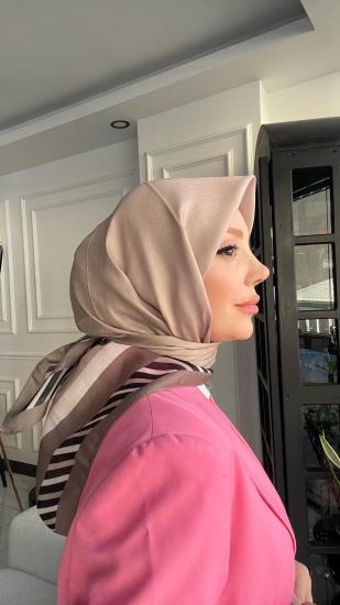 ÇİZGİ ÇERÇEVE SOFT EŞARP