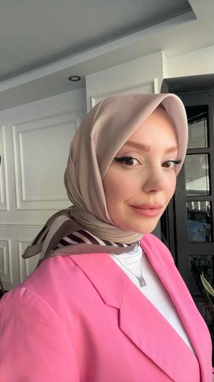 ÇİZGİ ÇERÇEVE SOFT EŞARP