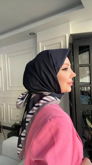 ÇİZGİ ÇERÇEVE SOFT EŞARP