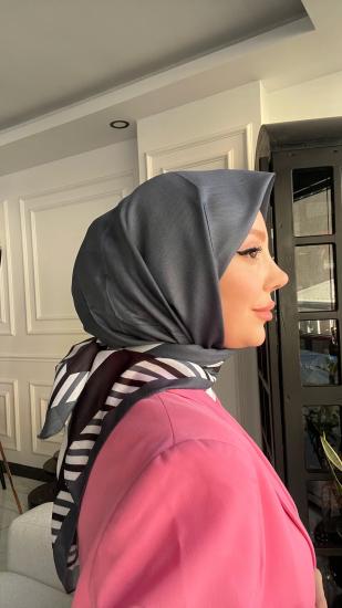 ÇİZGİ ÇERÇEVE SOFT EŞARP