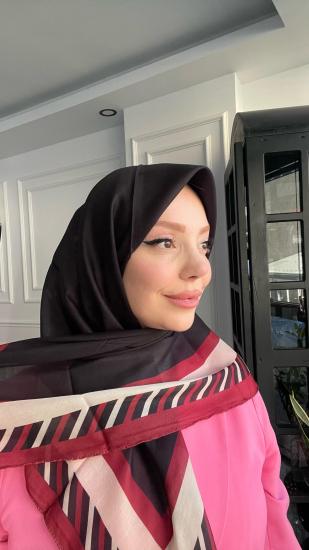 ÇİZGİ ÇERÇEVE SOFT EŞARP
