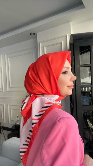 ÇİZGİ ÇERÇEVE SOFT EŞARP