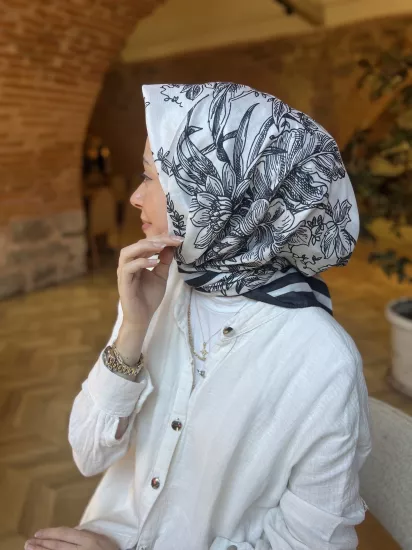 Mila desen soft eşarp