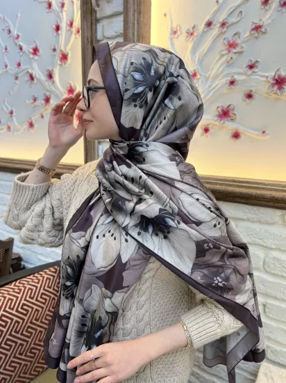 Çiçek twil şal