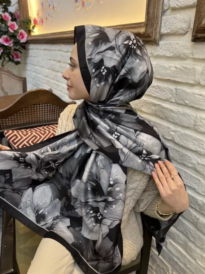 Çiçek twil şal