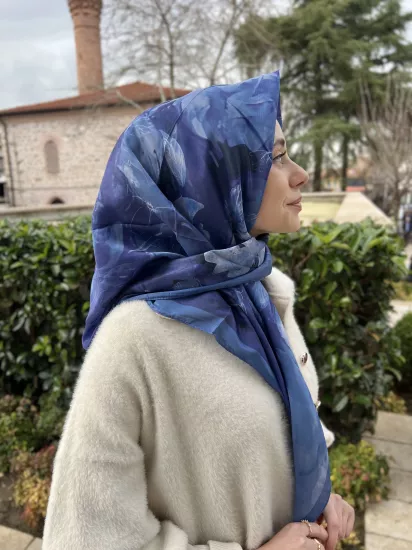 Melis desen soft eşarp