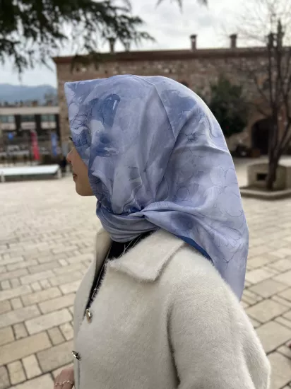 Melis desen soft eşarp