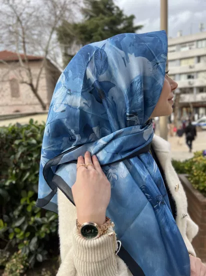 Melis desen soft eşarp