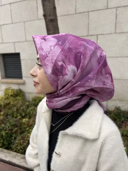 Melis desen soft eşarp