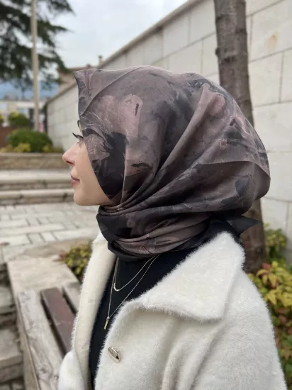 Melis desen soft eşarp