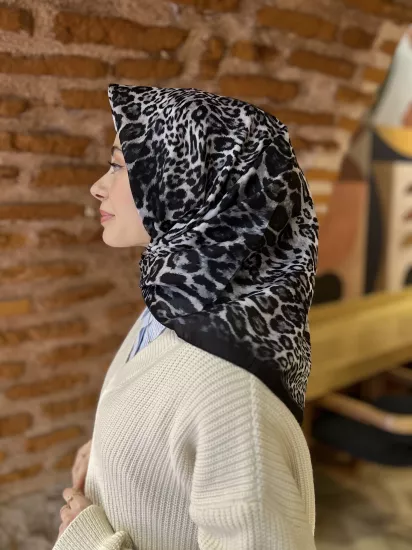 Orjinal leopar soft eşarp