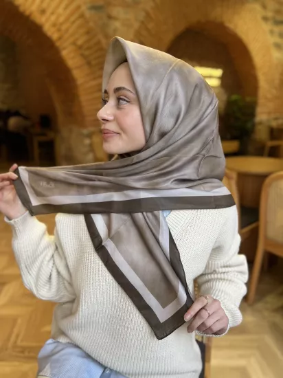 Bulut desen soft eşarp