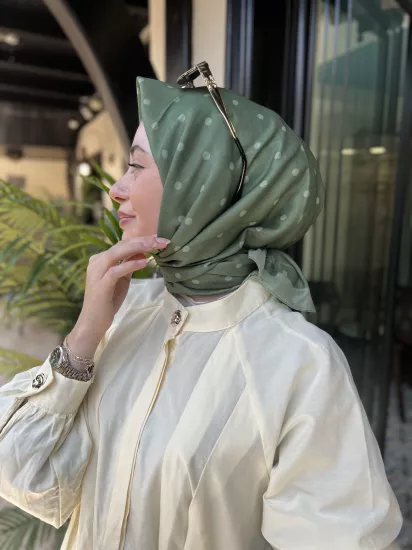 Puantiye soft eşarp