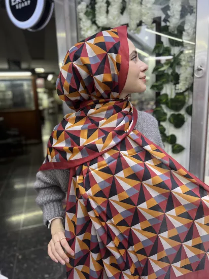 Geometrik soft şal 