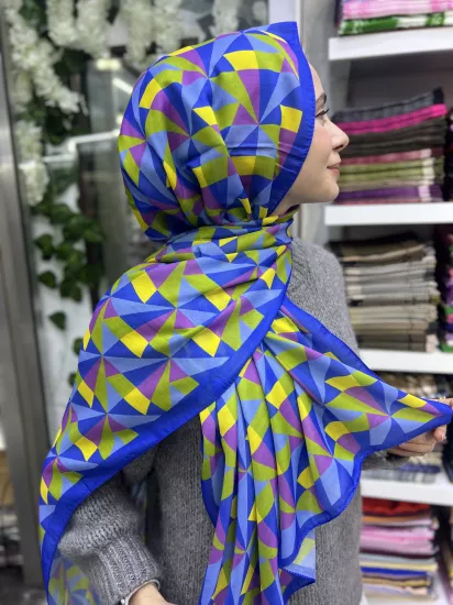 Geometrik soft şal 