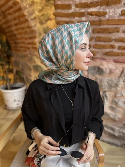 Kazayağı cotton eşarp 