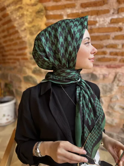 Kazayağı cotton eşarp 