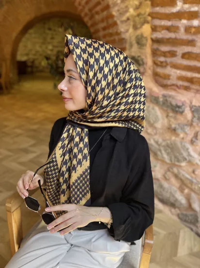 Kazayağı cotton eşarp 