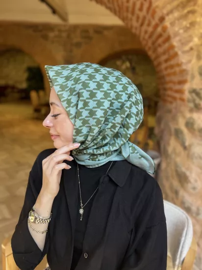 Kazayağı cotton eşarp 