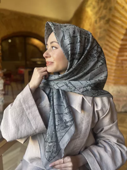 Vintage soft eşarp